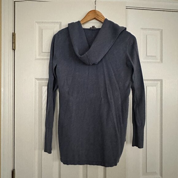 Lilla P Blue Hooded Open Cardigan - Picture 2 of 5